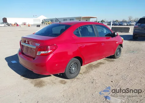 2019 Mitsubishi Mirage G4 Es из США, поврежденный, VIN ML32F3FJ8KHF12835